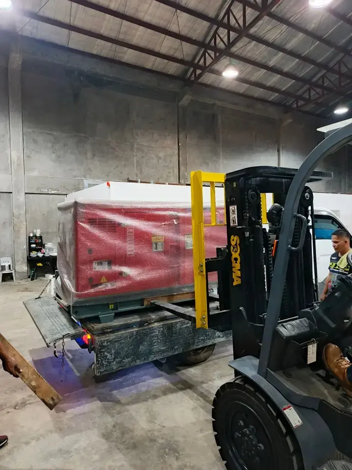 Industrial Generator Setup